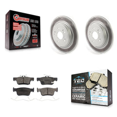 Transit Auto KGT-104356 Disc Brake Kit for 2022-2024 Acura RDX - Rear