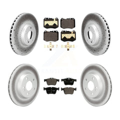 Transit Auto KGT-104363 Disc Brake Kit for 2015-2018 Mercedes-Benz C300, Mercedes-Benz C350e, Mercedes-Benz C400 - Front and Rear