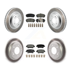 Transit Auto KGT-104366 Disc Brake Kit for 2021-2024 Hyundai Elantra - Front and Rear