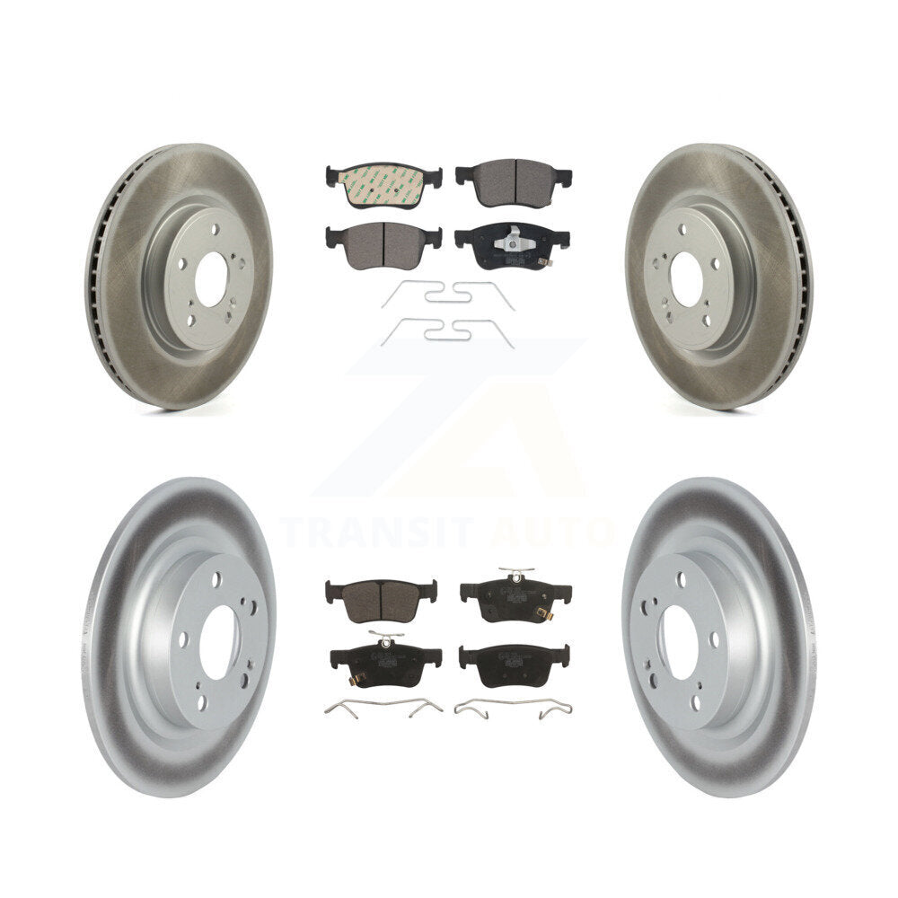 Transit Auto KGT-104370 Disc Brake Kit for 2024 Acura Integra - Front and Rear