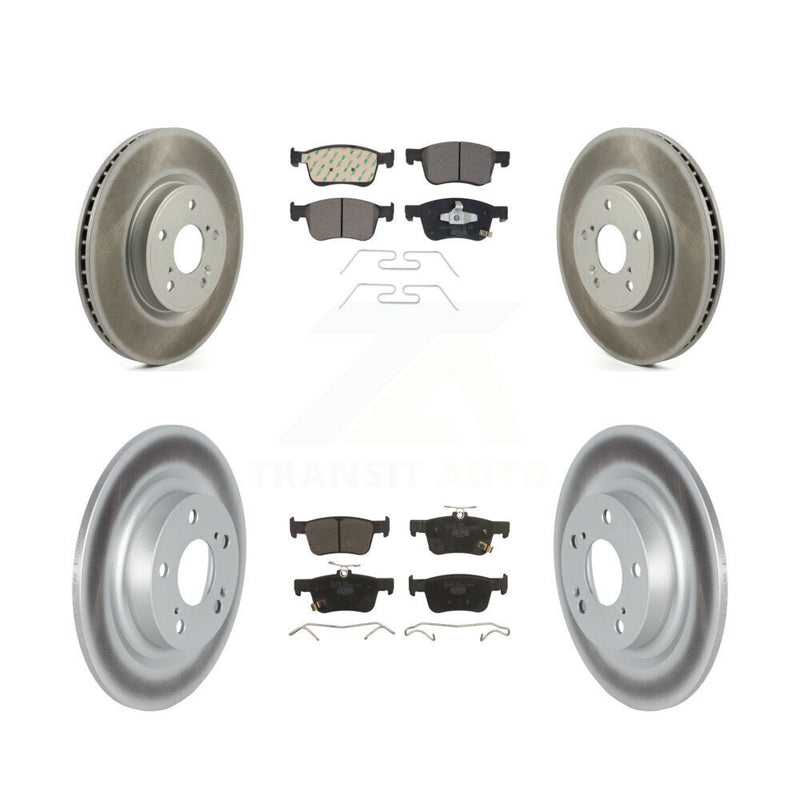 Transit Auto KGT-104370 Disc Brake Kit for 2024 Acura Integra - Front and Rear