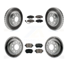 Transit Auto KGT-104372 Disc Brake Kit for 2015 Volkswagen Golf SportWagen - Front and Rear