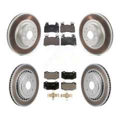 Transit Auto KGT-104375 Disc Brake Kit for 2016 Chevrolet Camaro - Front and Rear