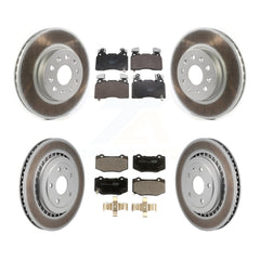Transit Auto KGT-104376 Disc Brake Kit for 2016 Chevrolet Camaro - Front and Rear