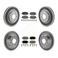 Transit Auto KGT-104377 Disc Brake Kit for 2020 Chevrolet Equinox - Front and Rear