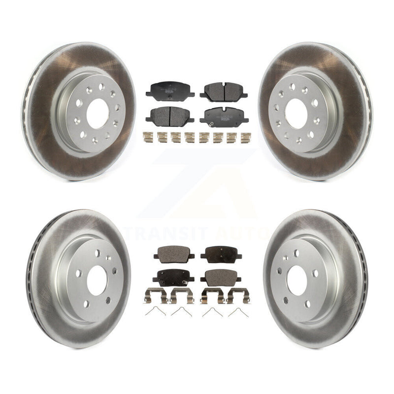 Transit Auto KGT-104379 Disc Brake Kit for 2021-2022 Chevrolet Camaro - Front and Rear