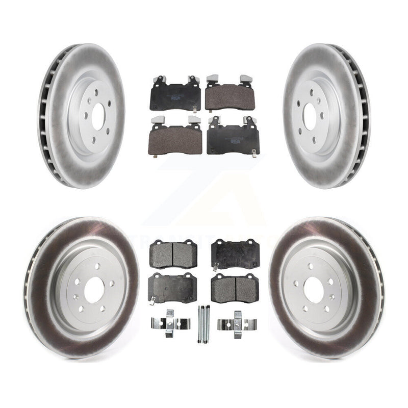 Transit Auto KGT-104382 Disc Brake Kit for 2010-2015 Chevrolet Camaro - Front and Rear
