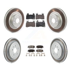Transit Auto KGT-104383 Disc Brake Kit for 2015 Cadillac CTS - Front and Rear