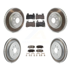 Transit Auto KGT-104384 Disc Brake Kit for 2016-2019 Cadillac CTS - Front and Rear