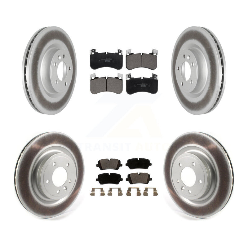 Transit Auto KGT-104386 Disc Brake Kit for 2018-2020 Land Rover Discovery - Front and Rear