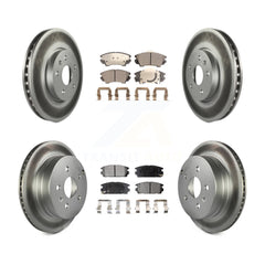 Transit Auto KGT-104388 Disc Brake Kit for 2017 GMC Terrain - Front and Rear