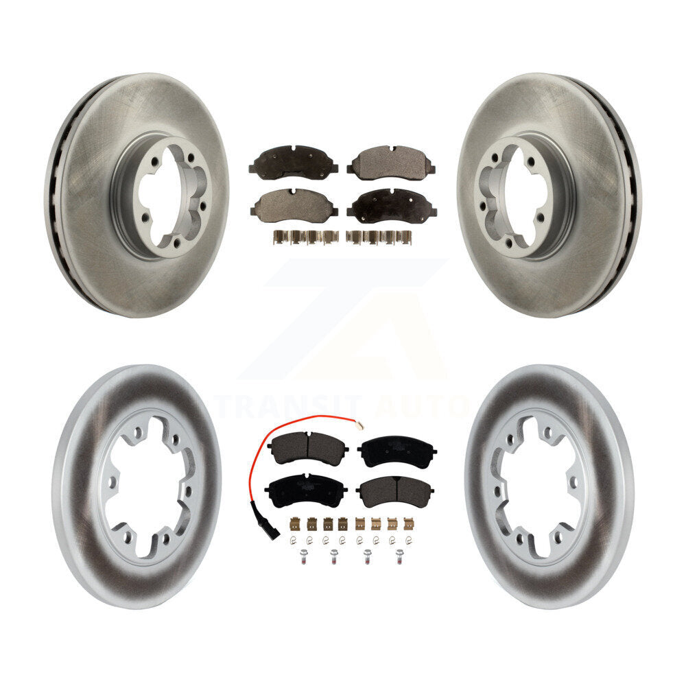 Transit Auto KGT-104389 Disc Brake Kit for 2023 Ford Transit-350 HD - Front and Rear