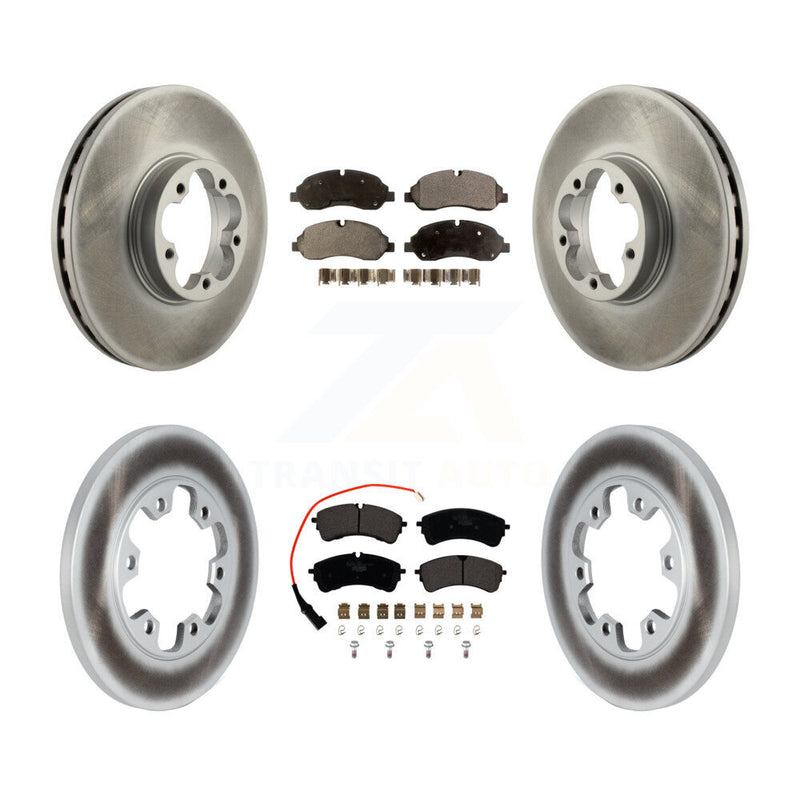 Transit Auto KGT-104389 Disc Brake Kit for 2023 Ford Transit-350 HD - Front and Rear