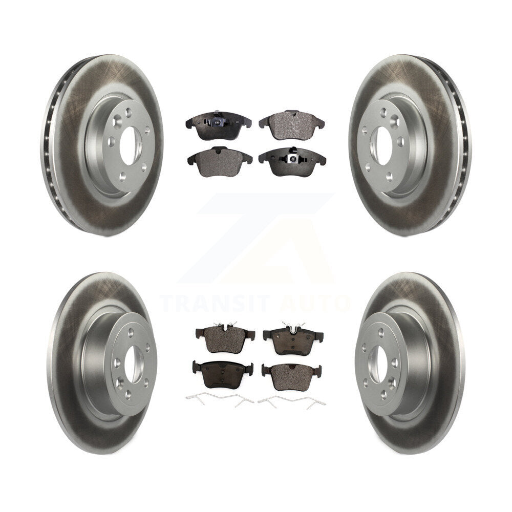 Transit Auto KGT-104395 Disc Brake Kit for 2016-2019 Land Rover Range Rover Evoque - Front and Rear