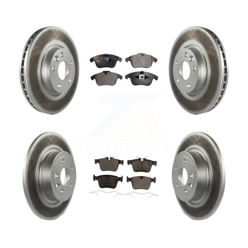 Transit Auto KGT-104395 Disc Brake Kit for 2016-2019 Land Rover Range Rover Evoque - Front and Rear