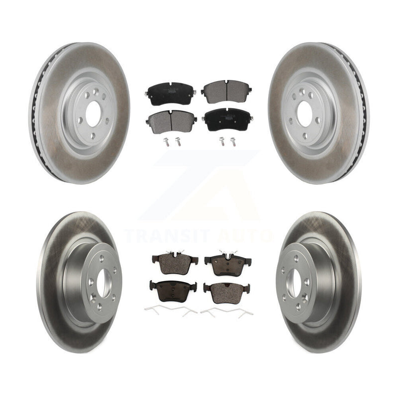 Transit Auto KGT-104396 Disc Brake Kit for 2016-2019 Land Rover Range Rover Evoque - Front and Rear
