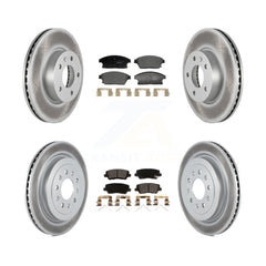 Transit Auto KGT-104399 Disc Brake Kit for 2018 Cadillac ATS - Front and Rear