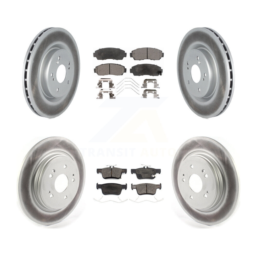 Transit Auto KGT-104401 Disc Brake Kit for 2022-2024 Acura RDX - Front and Rear