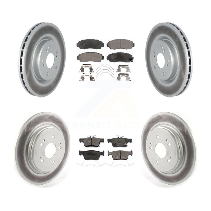 Transit Auto KGT-104401 Disc Brake Kit for 2022-2024 Acura RDX - Front and Rear