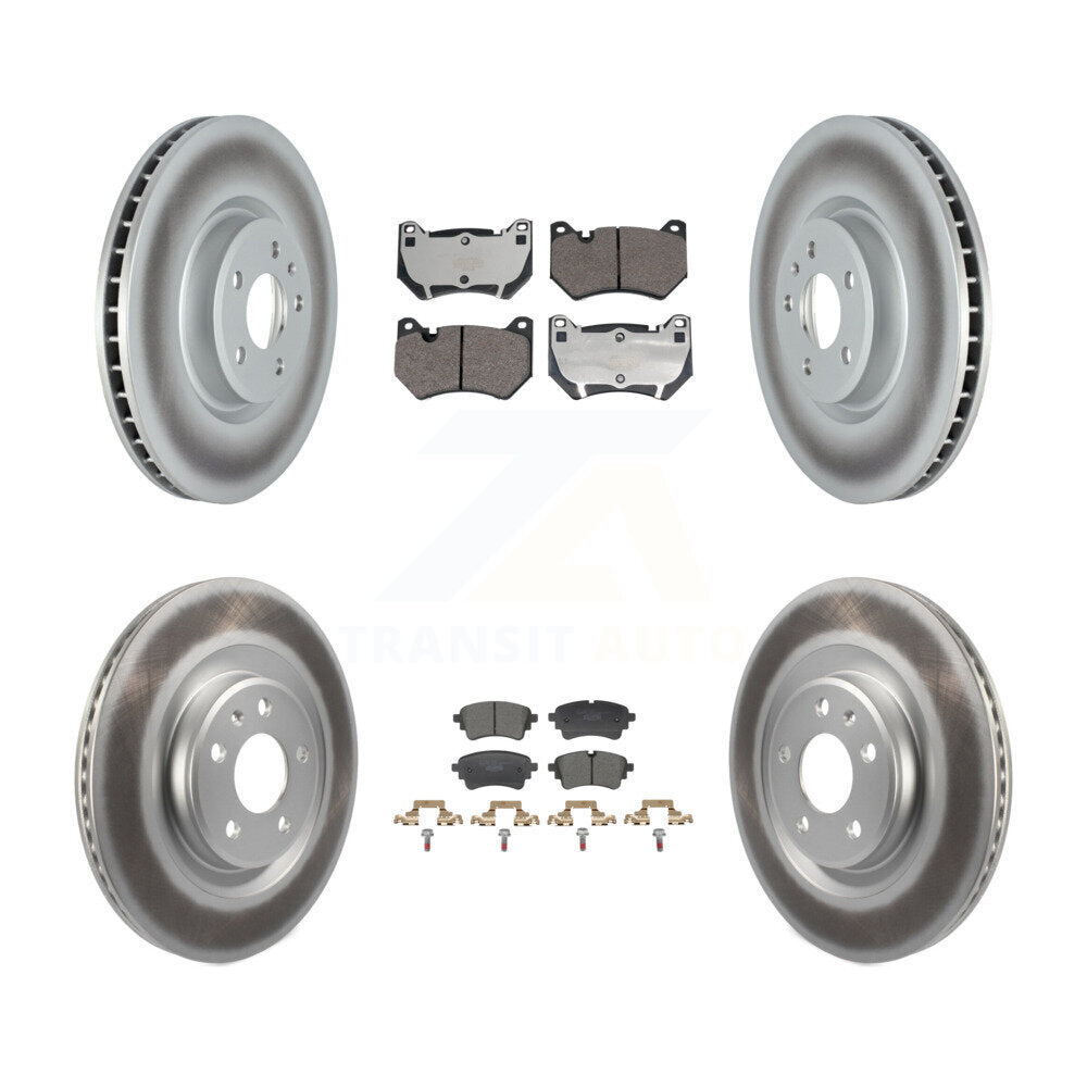 Transit Auto KGT-104403 Disc Brake Kit for 2021 Audi Q5 - Front and Rear