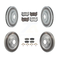 Transit Auto KGT-104403 Disc Brake Kit for 2021 Audi Q5 - Front and Rear