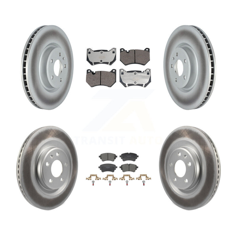 Transit Auto KGT-104403 Disc Brake Kit for 2021 Audi Q5 - Front and Rear