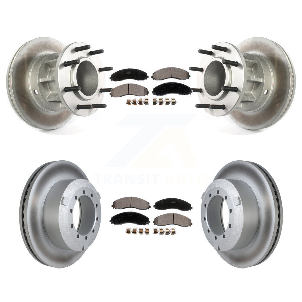 Transit Auto KGT-104405 Disc Brake Kit for 2017-2019 Ford F-450 Super Duty, Ford F-550 Super Duty - Front and Rear