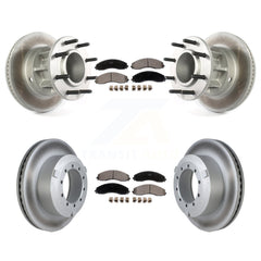 Transit Auto KGT-104405 Disc Brake Kit for 2017-2019 Ford F-450 Super Duty, Ford F-550 Super Duty - Front and Rear