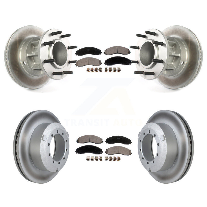 Transit Auto KGT-104405 Disc Brake Kit for 2017-2019 Ford F-450 Super Duty, Ford F-550 Super Duty - Front and Rear