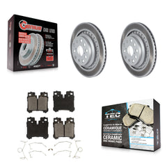 Transit Auto KGT-104406 Disc Brake Kit for 2008-2017 Lexus LS460, Lexus LS600h - Rear