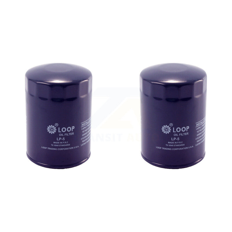 LOOP KLO-100012 Engine Oil Filter for 1980-2005 GMC C3500HD, Hummer H1 and More