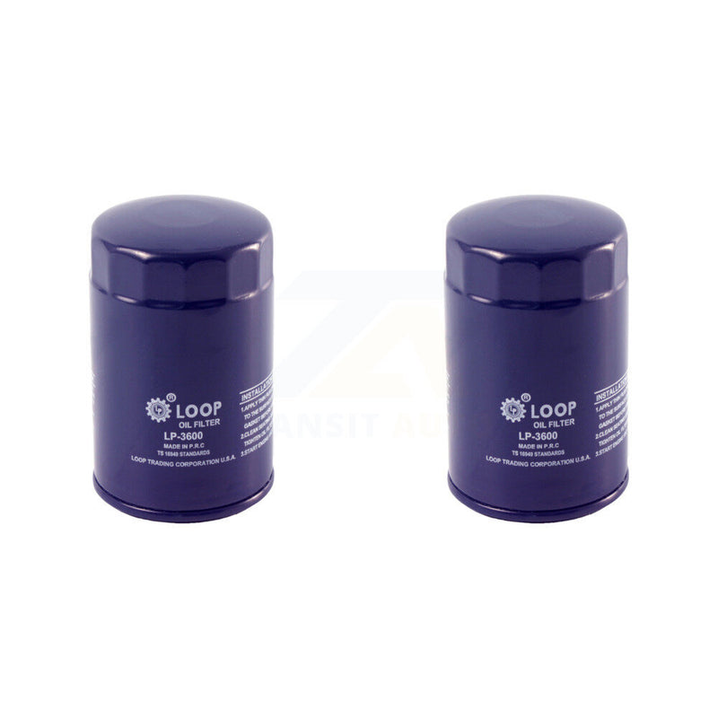 LOOP KLO-100016 Engine Oil Filter for 1981-2015 Ford Edge, Ford Flex and More