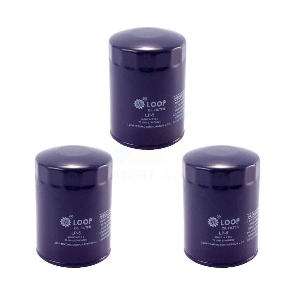 LOOP KLO-100036 Engine Oil Filter for 1980-2005 GMC C3500HD, Hummer H1 and More