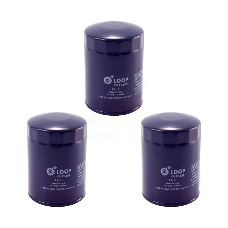 LOOP KLO-100036 Engine Oil Filter for 1980-2005 GMC C3500HD, Hummer H1 and More