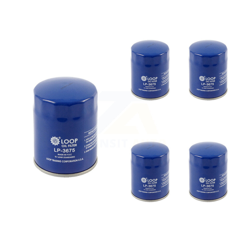 LOOP KLO-100076 Engine Oil Filter for 1980-2008 Isuzu Ascender, Chevrolet Silverado 1500 and More