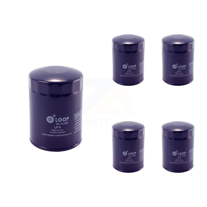 LOOP KLO-100084 Engine Oil Filter for 1980-2005 GMC C3500HD, Hummer H1 and More