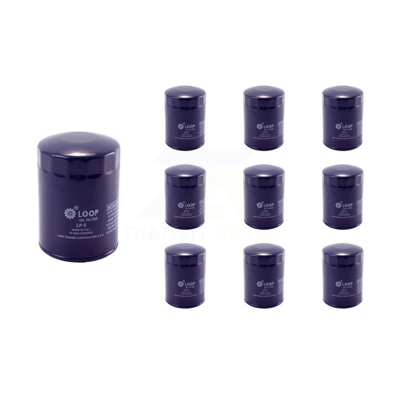 LOOP KLO-100104 Engine Oil Filter for 1980-2005 GMC C3500HD, Hummer H1 and More