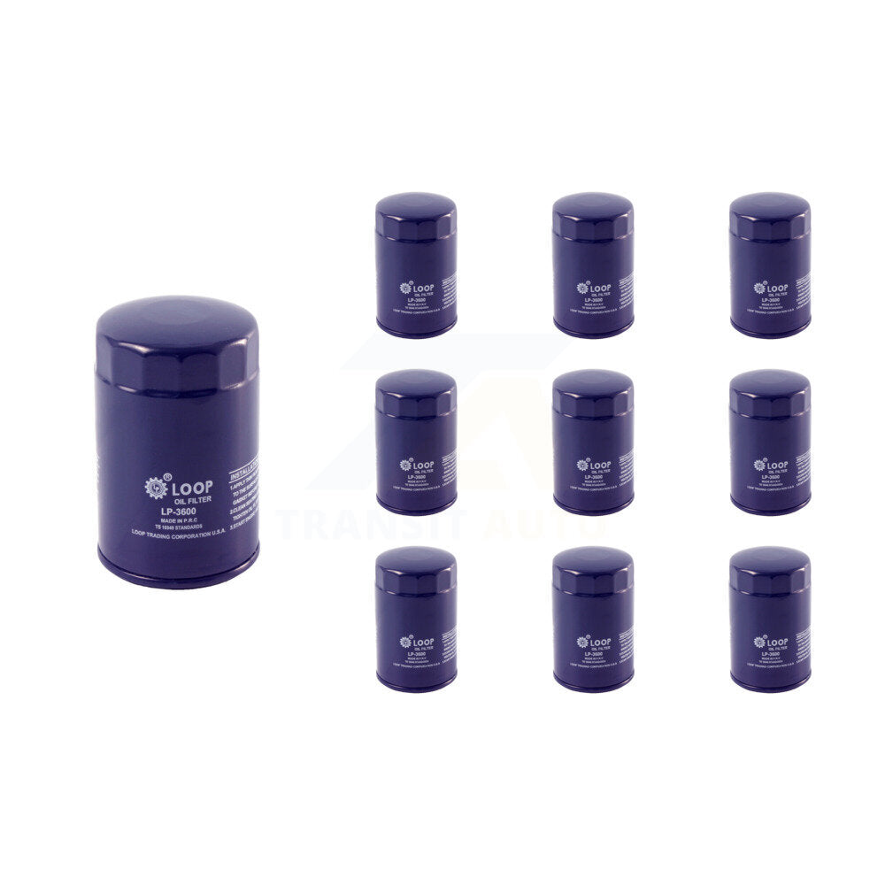 LOOP KLO-100108 Engine Oil Filter for 1981-2015 Ford Edge, Ford Flex and More