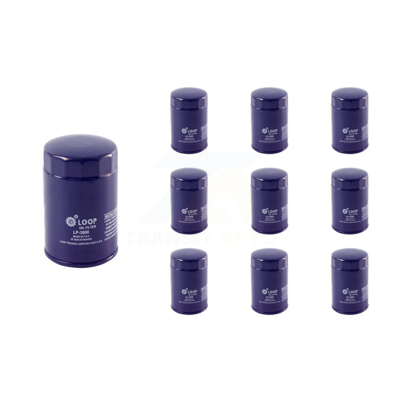 LOOP KLO-100108 Engine Oil Filter for 1981-2015 Ford Edge, Ford Flex and More