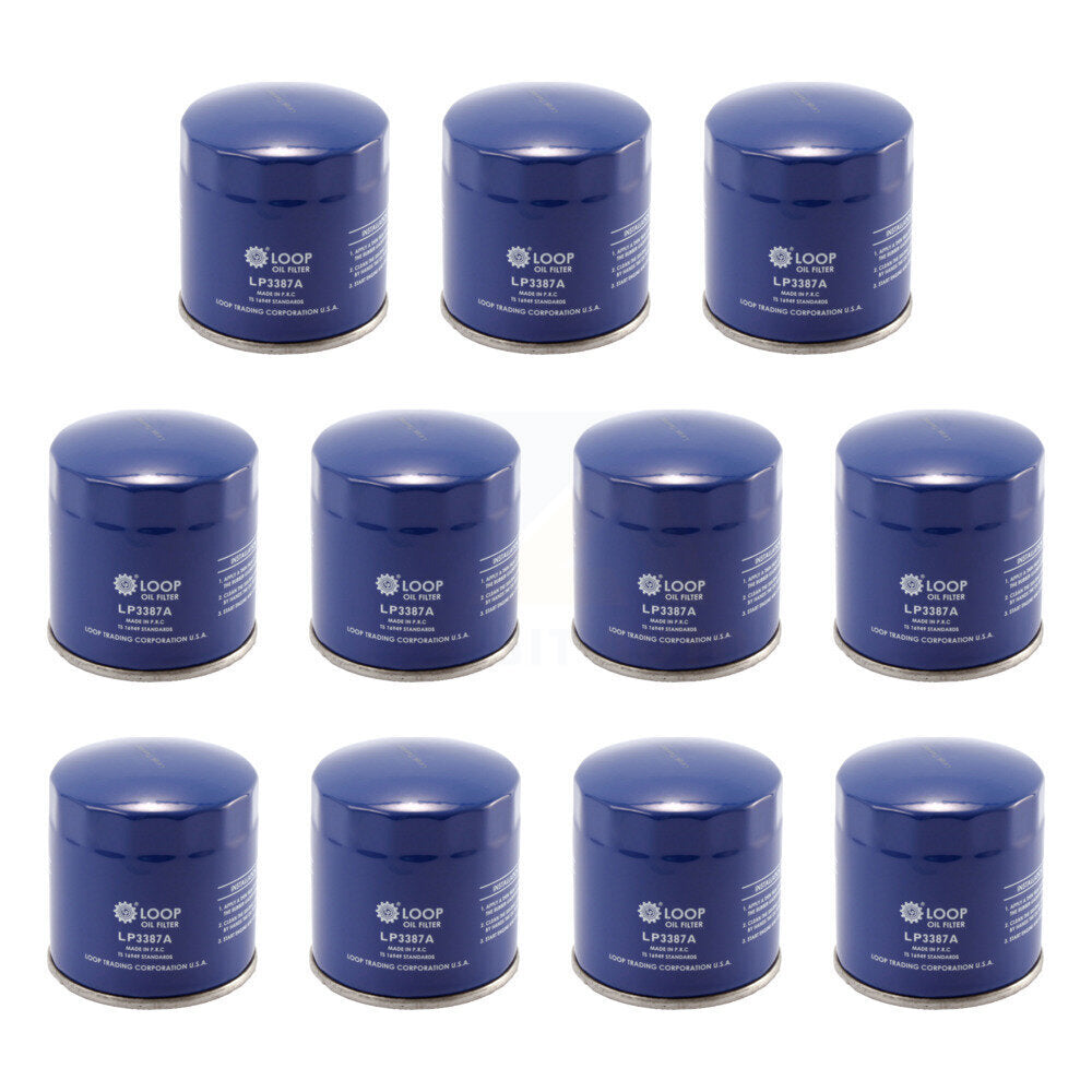LOOP KLO-100121 Engine Oil Filter for 1980-2015 Chevrolet Volt, Suzuki Reno and More