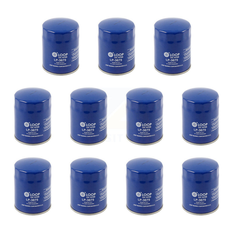 LOOP KLO-100123 Engine Oil Filter for 1980-2008 Isuzu Ascender, Chevrolet Silverado 1500 and More