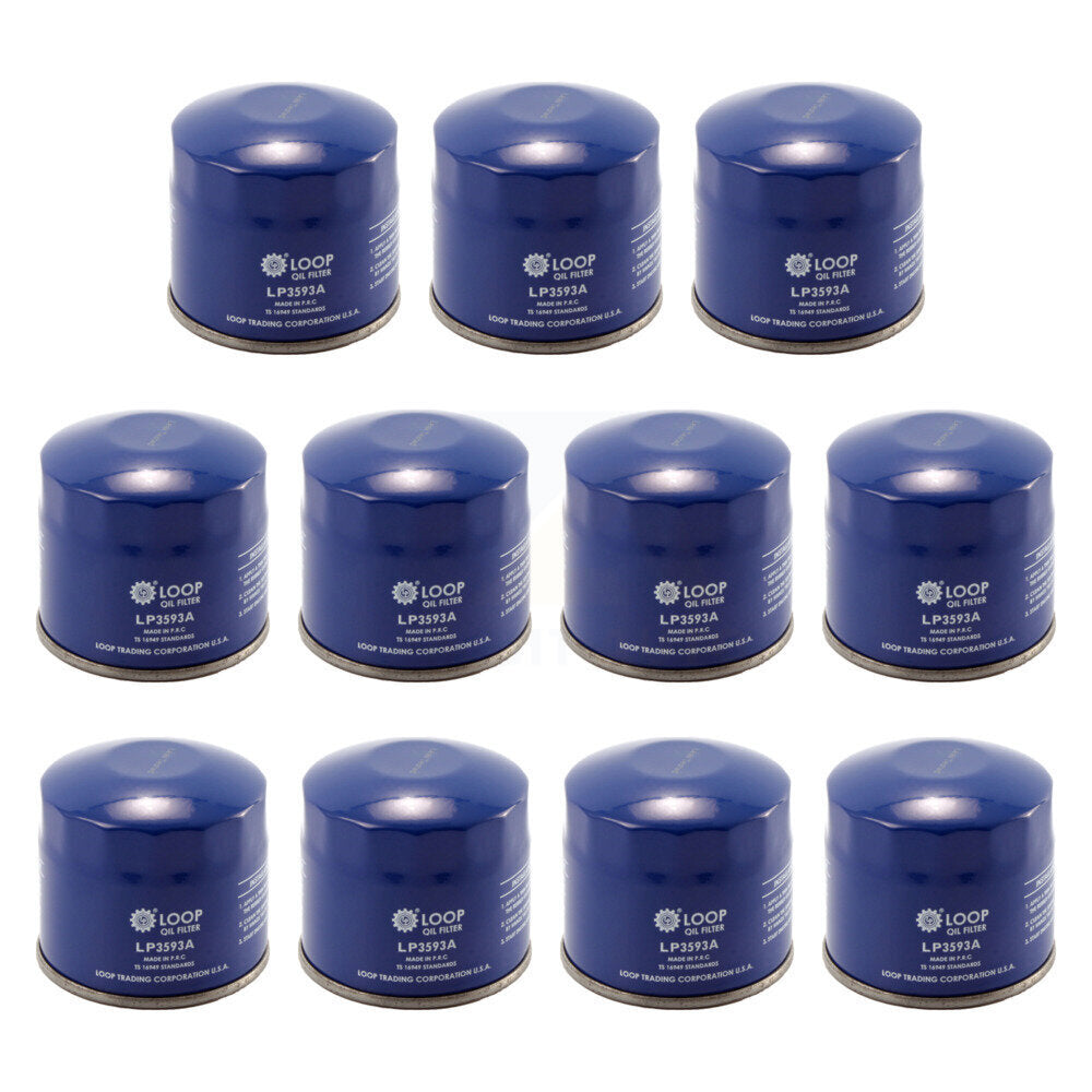 LOOP KLO-100124 Engine Oil Filter for 1980-2016 Subaru Legacy, Mitsubishi Outlander and More
