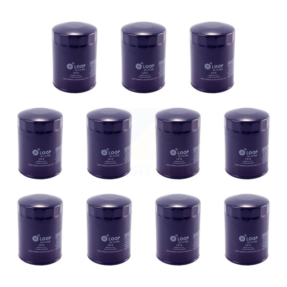 LOOP KLO-100128 Engine Oil Filter for 1980-2005 GMC C3500HD, Hummer H1 and More