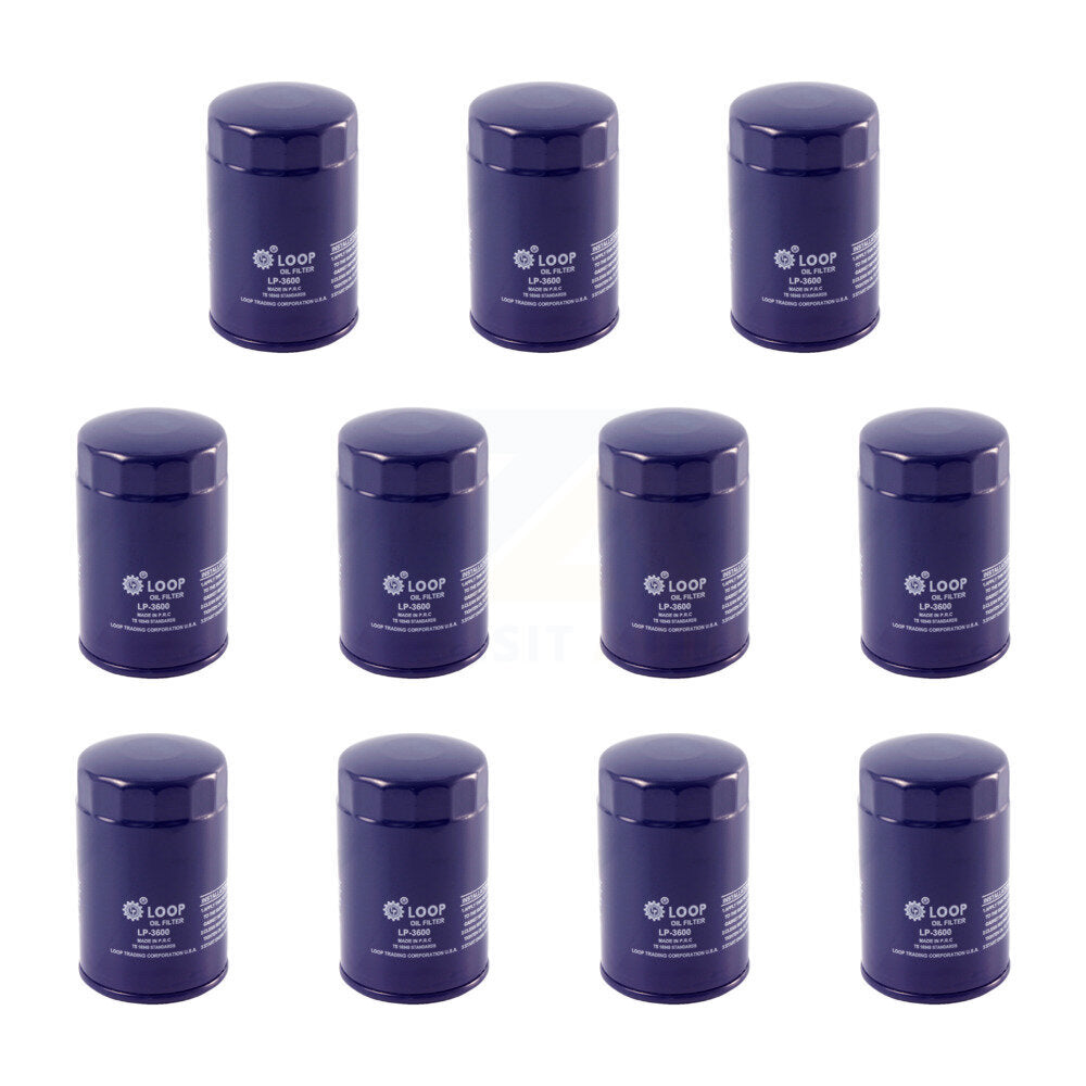 LOOP KLO-100132 Engine Oil Filter for 1981-2015 Ford Edge, Ford Flex and More
