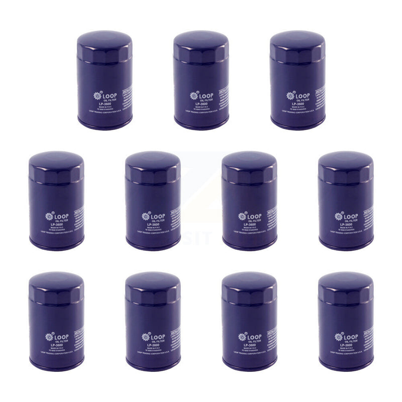 LOOP KLO-100132 Engine Oil Filter for 1981-2015 Ford Edge, Ford Flex and More