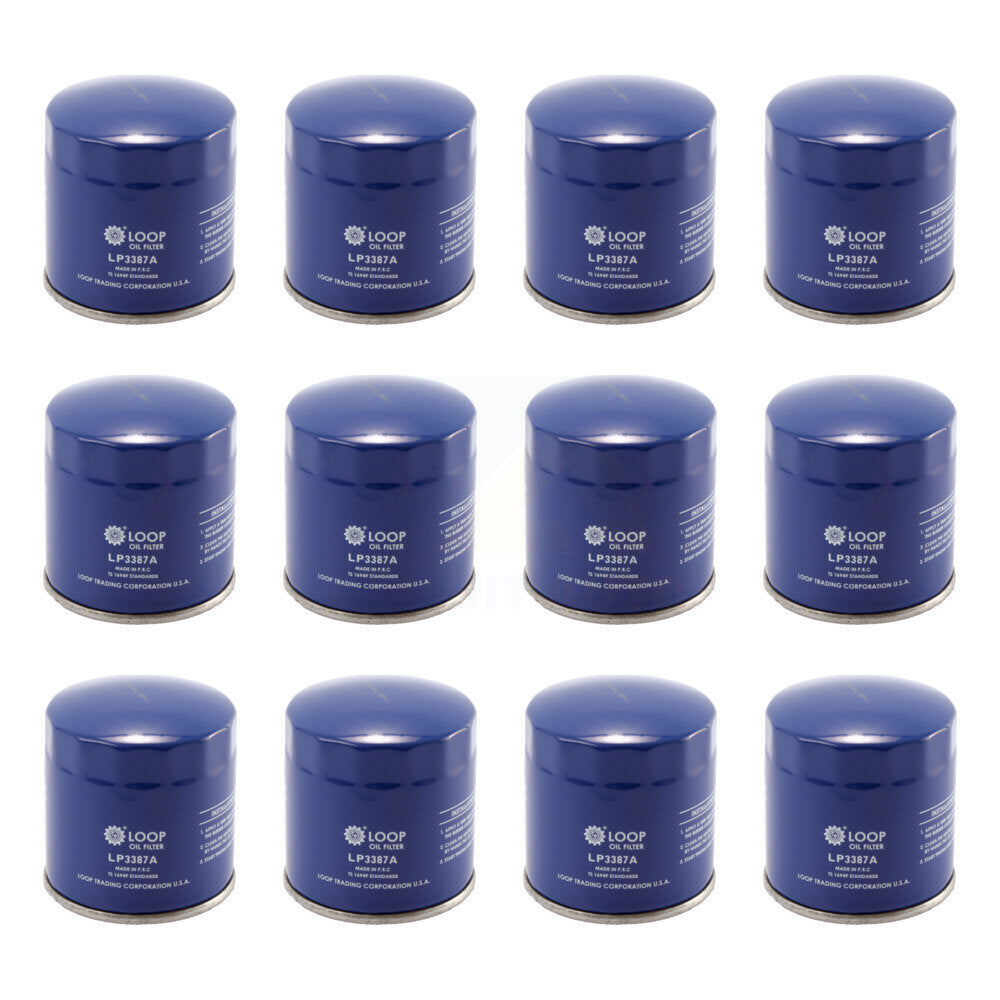 LOOP KLO-100145 Engine Oil Filter for 1980-2015 Chevrolet Volt, Suzuki Reno and More
