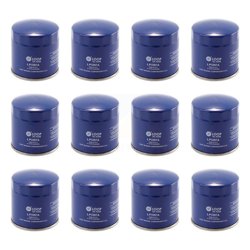 LOOP KLO-100145 Engine Oil Filter for 1980-2015 Chevrolet Volt, Suzuki Reno and More