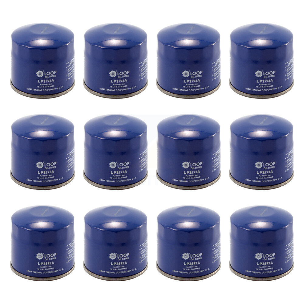 LOOP KLO-100148 Engine Oil Filter for 1980-2016 Subaru Legacy, Mitsubishi Outlander and More