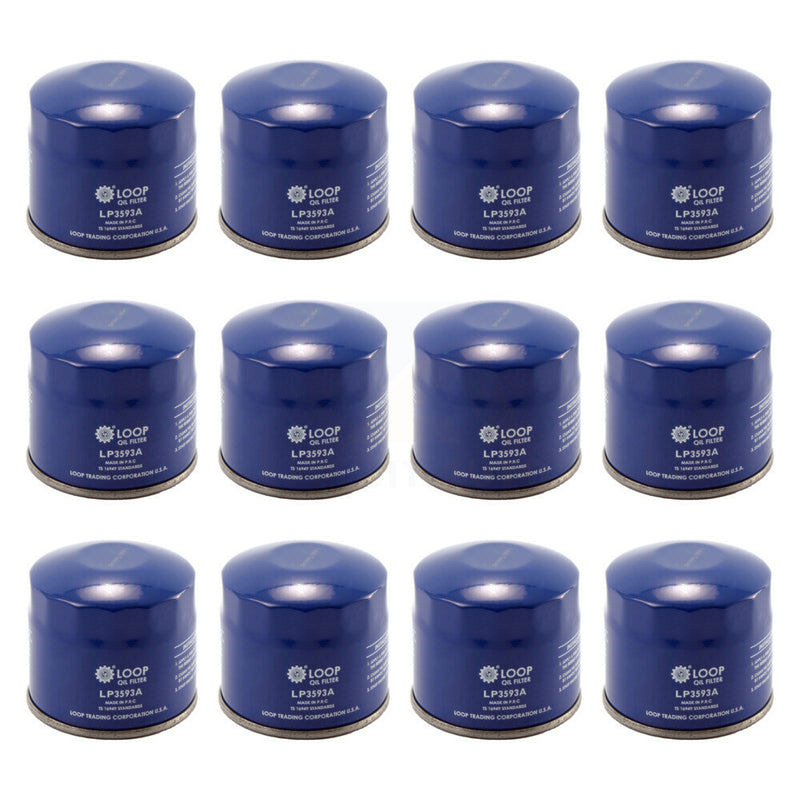 LOOP KLO-100148 Engine Oil Filter for 1980-2016 Subaru Legacy, Mitsubishi Outlander and More