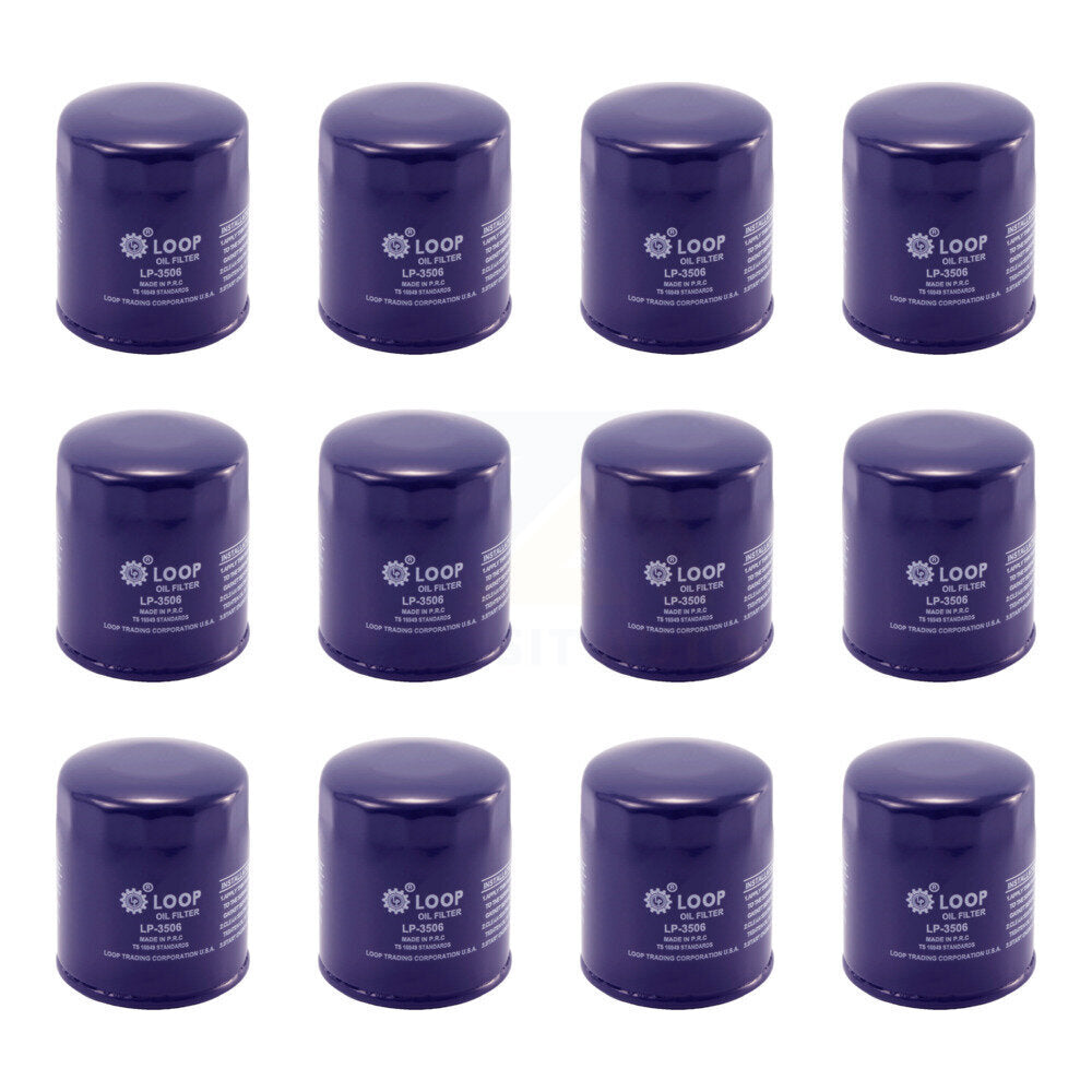 LOOP KLO-100151 Engine Oil Filter for 1996-2012 Isuzu i-290, Chevrolet Colorado and More
